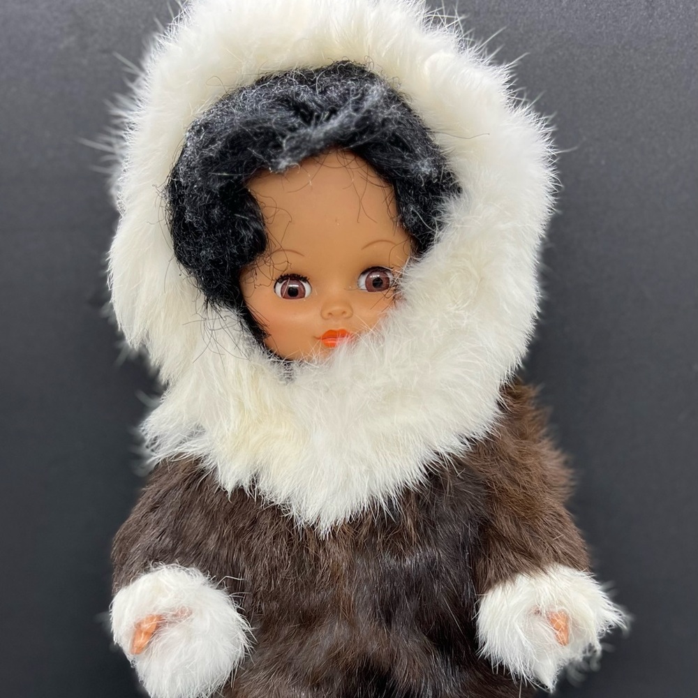 Authentic 13" Nayukpuk Eskimo Doll CAMAI by Alaska Real Fur Enterprise Products
